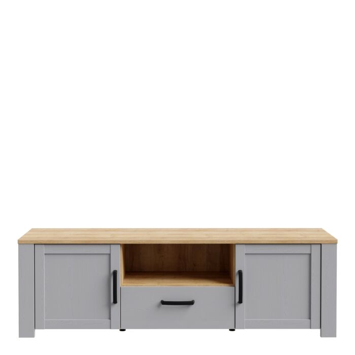 Bohol Tv Unit In Riviera Oak/grey Oak