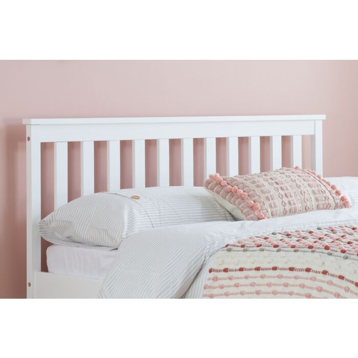 Oxford Double Bed White