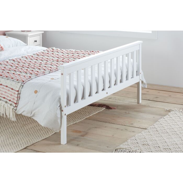 Oxford Double Bed White