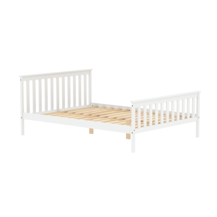 Oxford Double Bed White