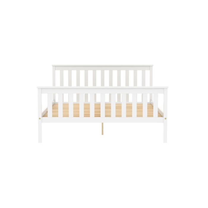 Oxford Double Bed White