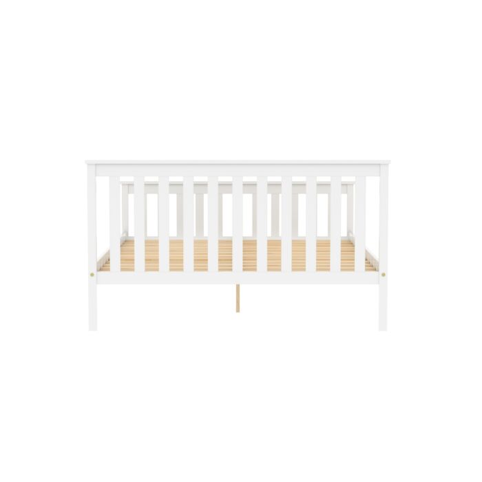 Oxford Double Bed White