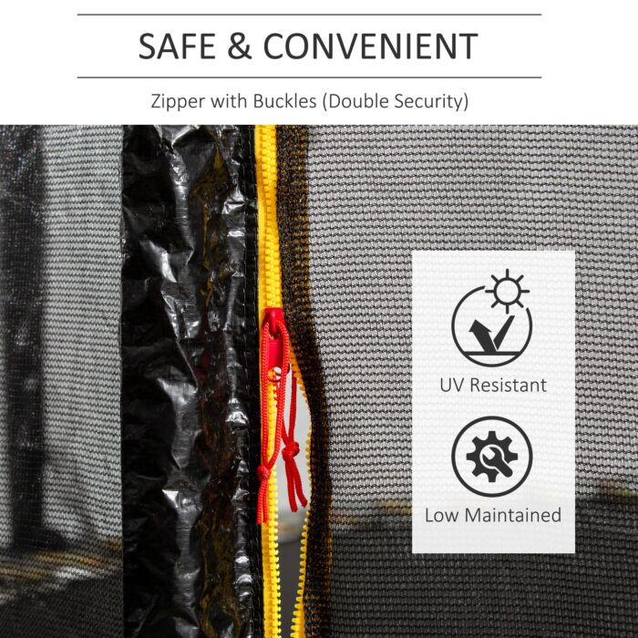 Homcom 13ft Trampoline Enclosure Net