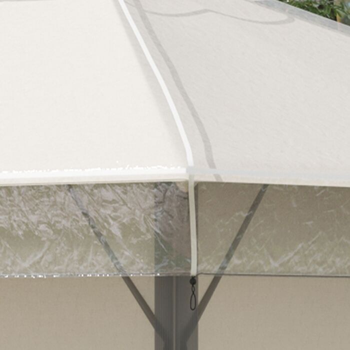 Outsunny 3 X 3 (m) Gazebo Protective Cover, Waterproof Cover For Gazebo, Canopy, And Tent