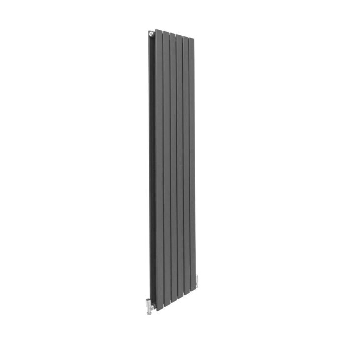Designer Flat Panel Radiators Anthracite Grey 1600mm X 420mm