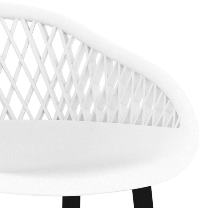 Vidaxl 5 Piece Bar Set White