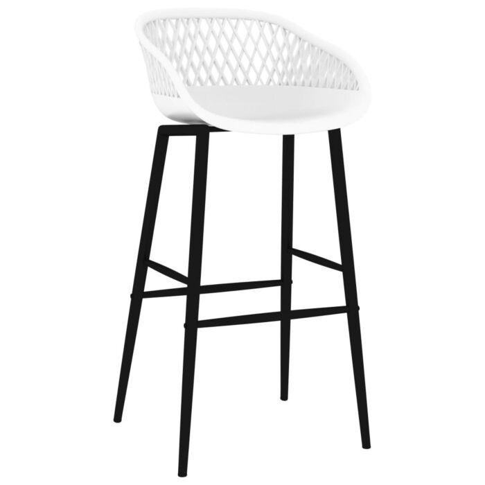 Vidaxl 5 Piece Bar Set White