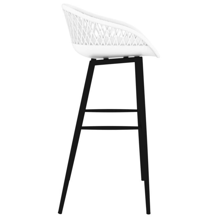 Vidaxl 5 Piece Bar Set White