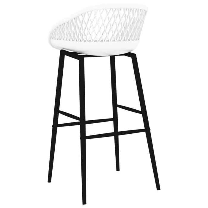Vidaxl 5 Piece Bar Set White