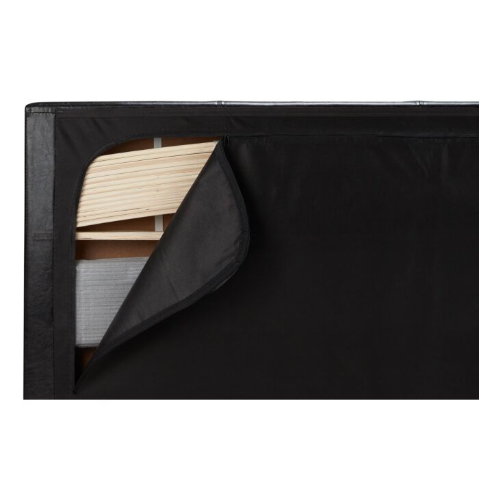 Berlin Single Bed Steel Crushed Velvet