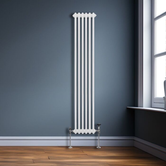 Traditional 2 Column Radiator - 1800 X 292mm - White