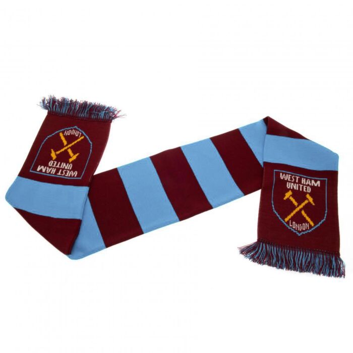 West Ham United Fc Narrow Bar Scarf
