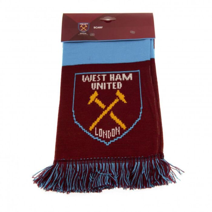 West Ham United Fc Narrow Bar Scarf
