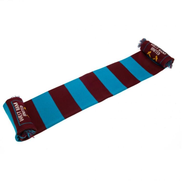 West Ham United Fc Narrow Bar Scarf
