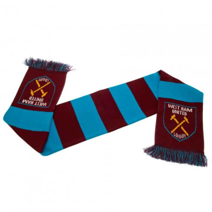 West Ham United Fc Narrow Bar Scarf
