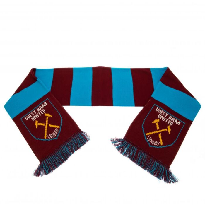 West Ham United Fc Narrow Bar Scarf