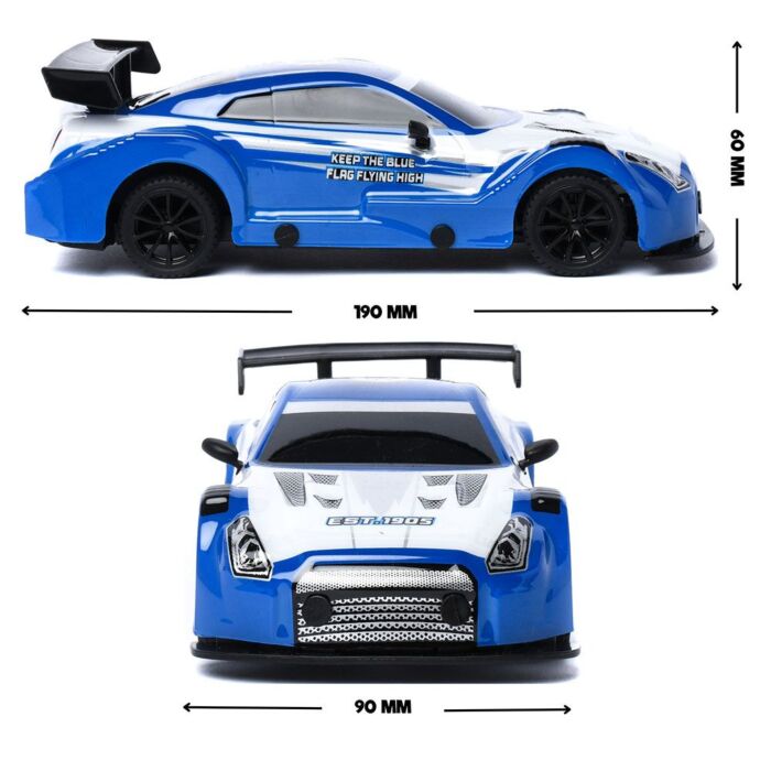 Chelsea Fc Radio Control Sportscar 1:24 Scale