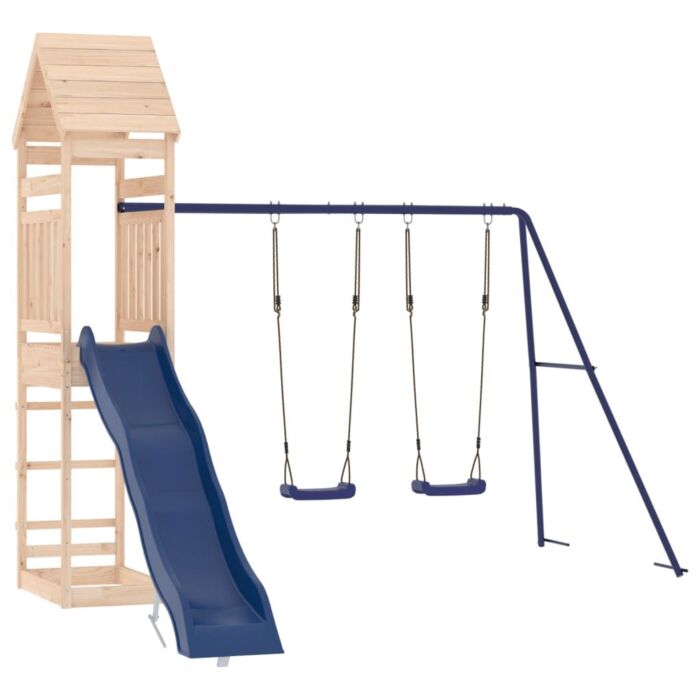 Vidaxl Outdoor Playset Solid Wood Pine