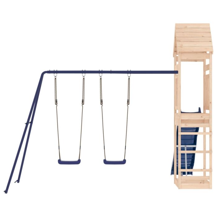 Vidaxl Outdoor Playset Solid Wood Pine