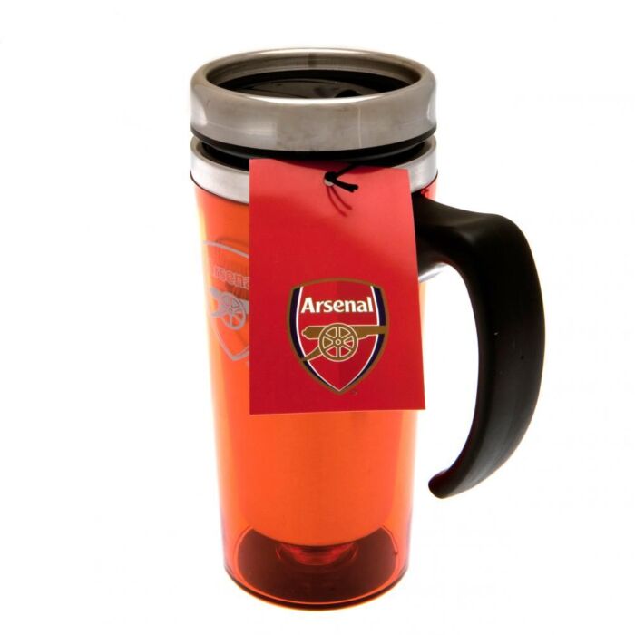 Arsenal Fc Handled Travel Mug