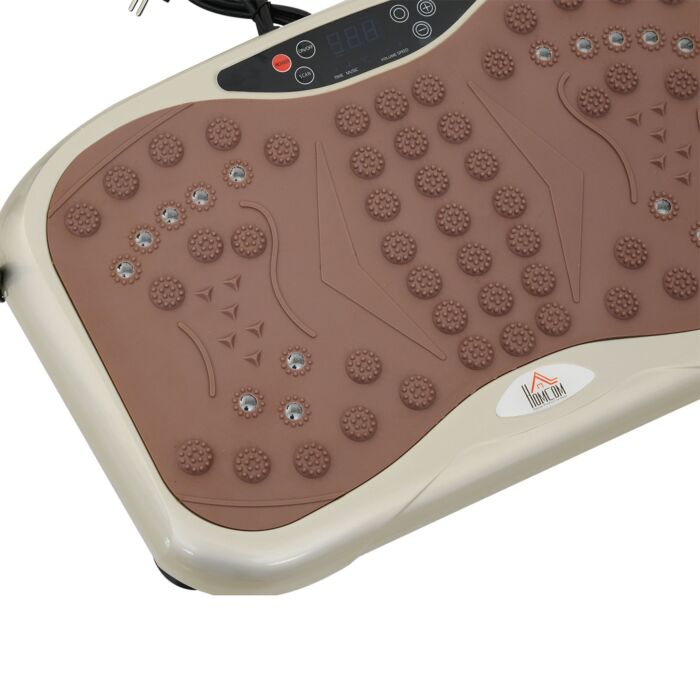 Homcom Vibration Plate Machine, 54l X 33w X 14hcm