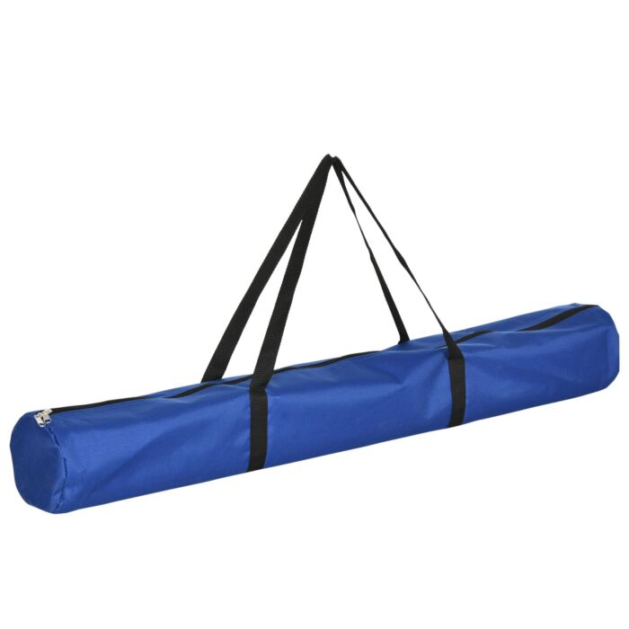 Pawhut Adjustable Dog Agility Training Fun Obstacle Course Set With Weaves Poles And Storage Bag For Backyard Or Park