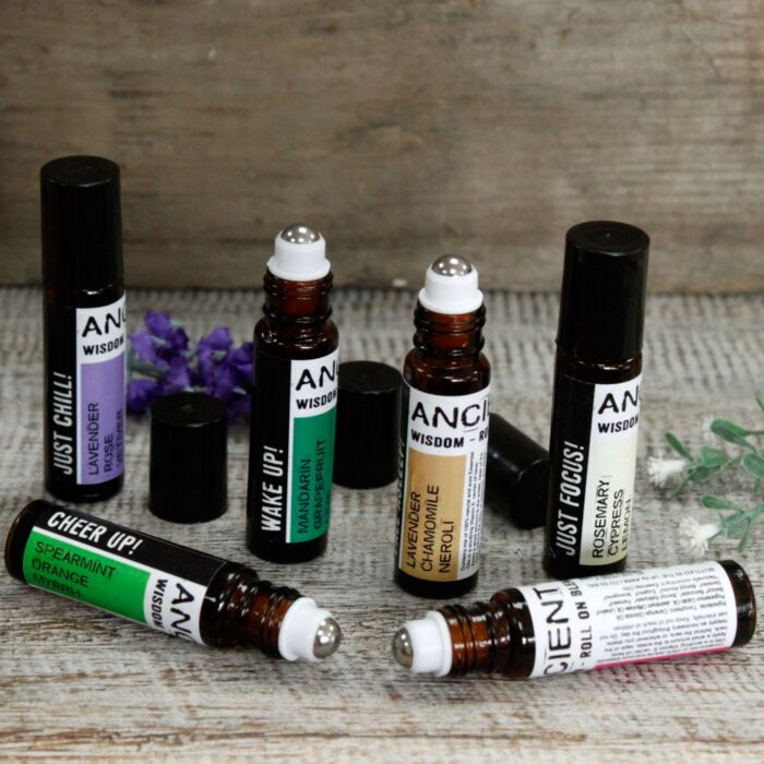 10ml Roll On Essential Oil Blend - Wake Up