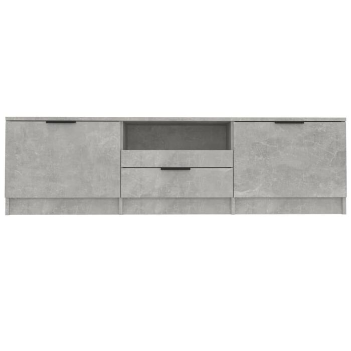 Vidaxl Tv Cabinet Concrete Grey 140x35x40 Cm Engineered Wood