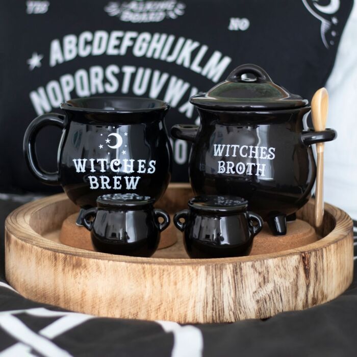 Cauldron Cruet Salt And Pepper Set