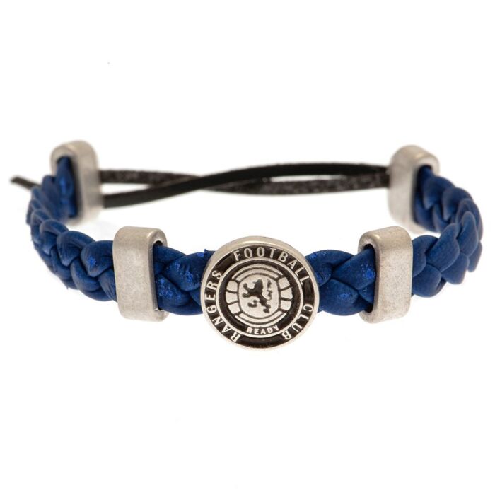 Rangers Fc Pu Slider Bracelet