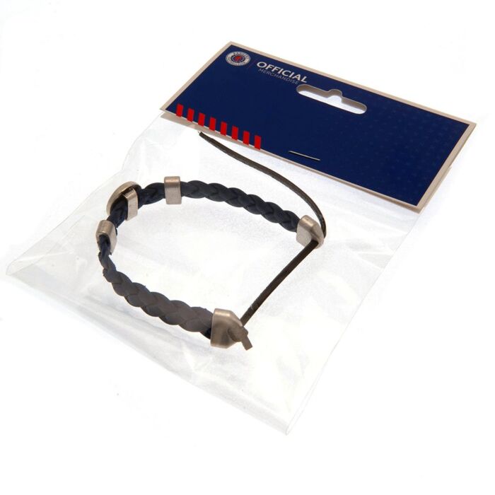 Rangers Fc Pu Slider Bracelet