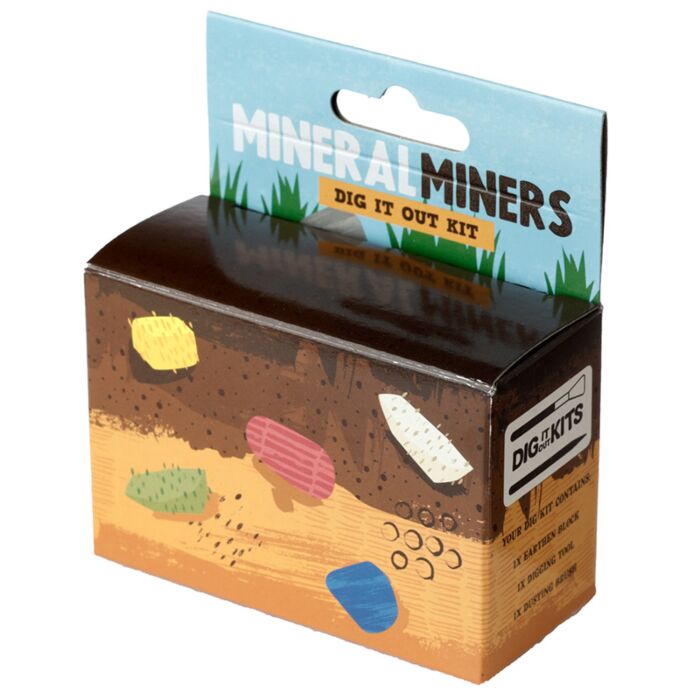 Fun Excavation Dig It Out Kit - Rocks, Minerals & Gems