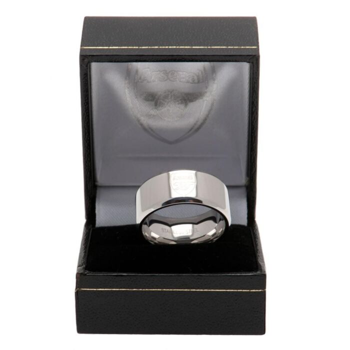 Arsenal Fc Band Ring Small