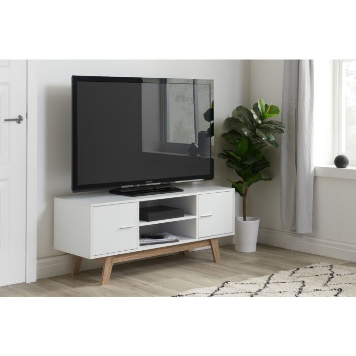 Shard Tv Unit White
