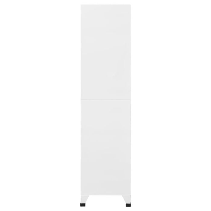 Vidaxl Locker Cabinet With 12 Compartments 90x45x180 Cm