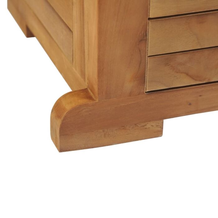 Vidaxl Folding Bar Table 155x53x105 Cm Solid Teak Wood