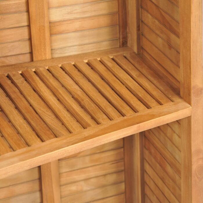 Vidaxl Folding Bar Table 155x53x105 Cm Solid Teak Wood