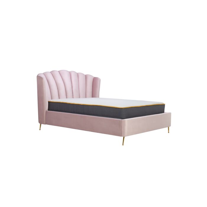 Lottie Double Ottoman Bed Pink