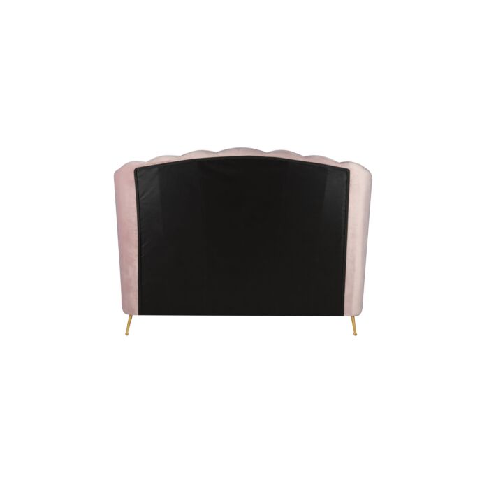 Lottie Double Ottoman Bed Pink