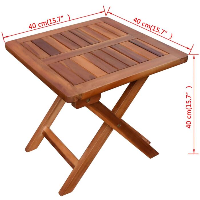 Vidaxl Sun Loungers 2 Pcs With Table Solid Acacia Wood