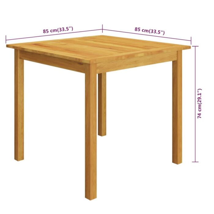 Vidaxl 5 Piece Garden Dining Set With Cushions Brown