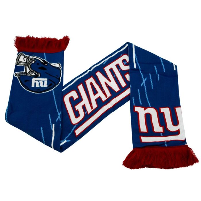 New York Giants Hd Jacquard Scarf