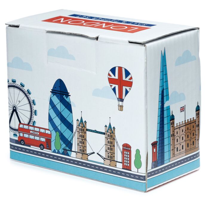 Novelty Ceramic Telephone And Letterbox Salt And Pepper Set