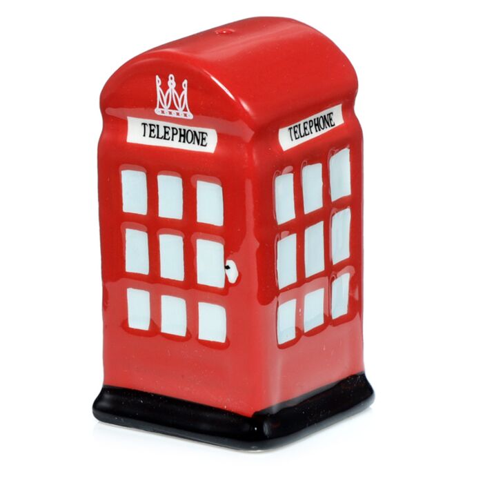 Novelty Ceramic Telephone And Letterbox Salt And Pepper Set
