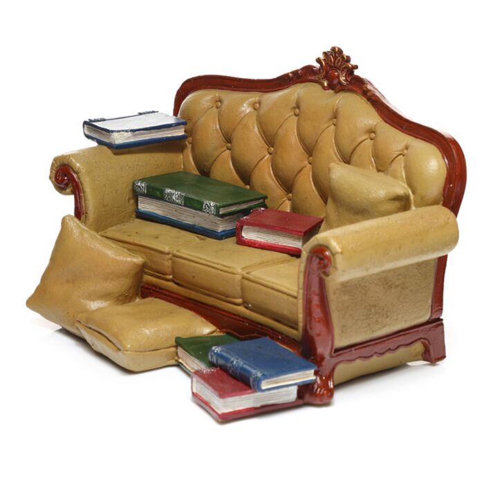 Black Cat Sofa Tiered Trinket Display Stand