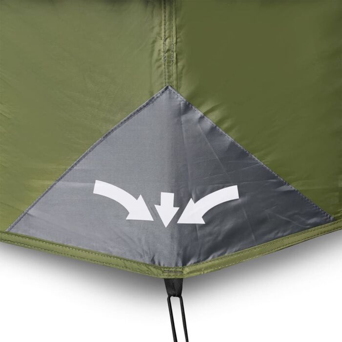 Vidaxl Camping Tent 10-person Blue Waterproof