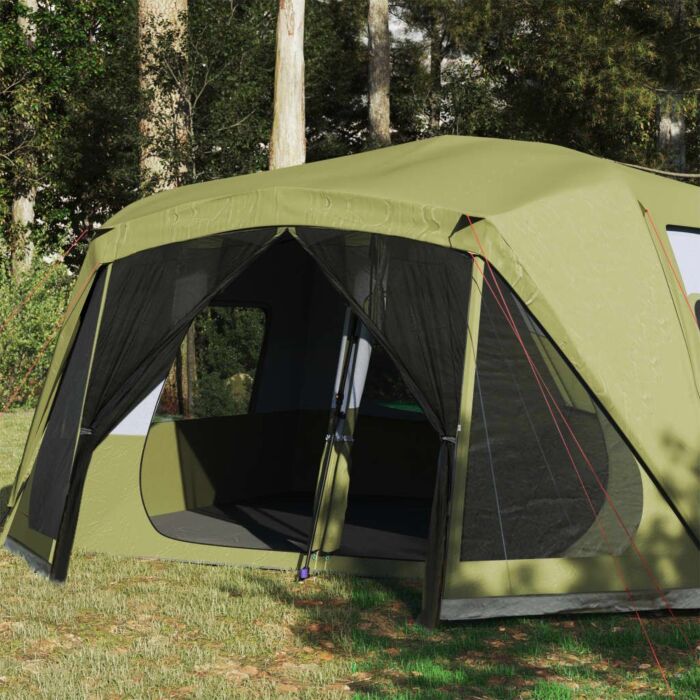 Vidaxl Camping Tent 10-person Blue Waterproof