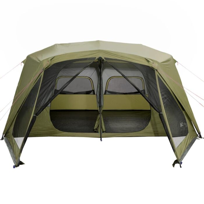 Vidaxl Camping Tent 10-person Blue Waterproof