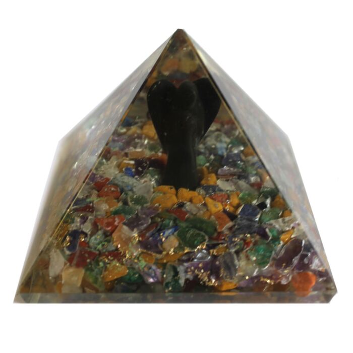 Large Orgonite Pyramid 7.5cm - Angel