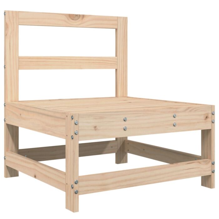 Vidaxl 7 Piece Garden Sofa Set Solid Wood Pine